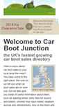 Mobile Screenshot of carbootjunction.com